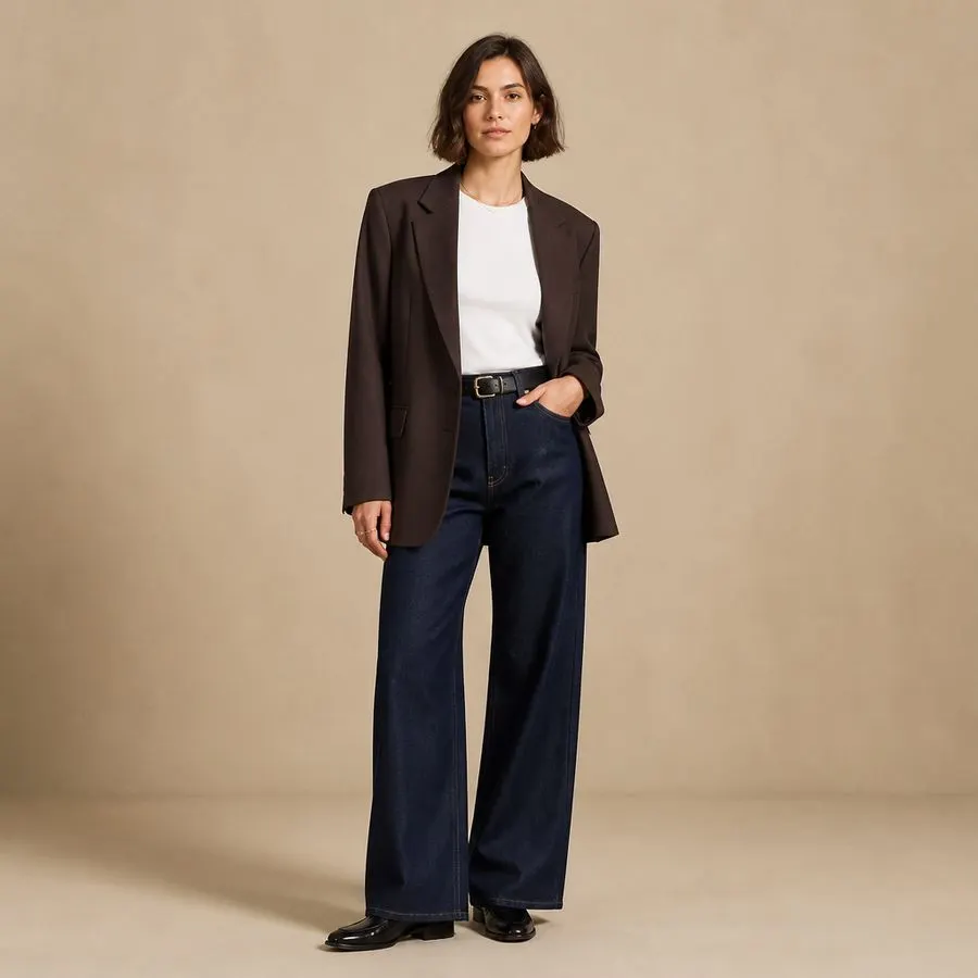Oversized Wool Blazer