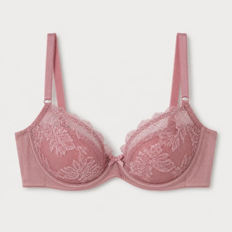 Rose Balconette Bra