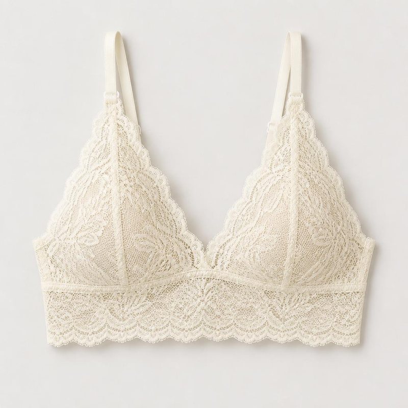 Ivory Lace Bralette