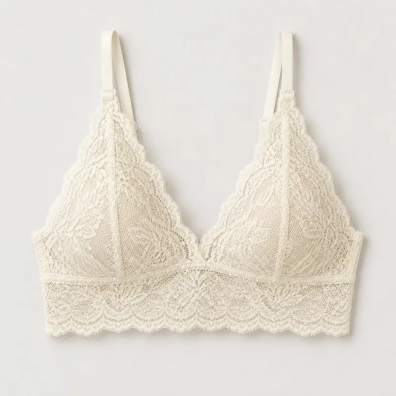 Ivory Lace Bralette